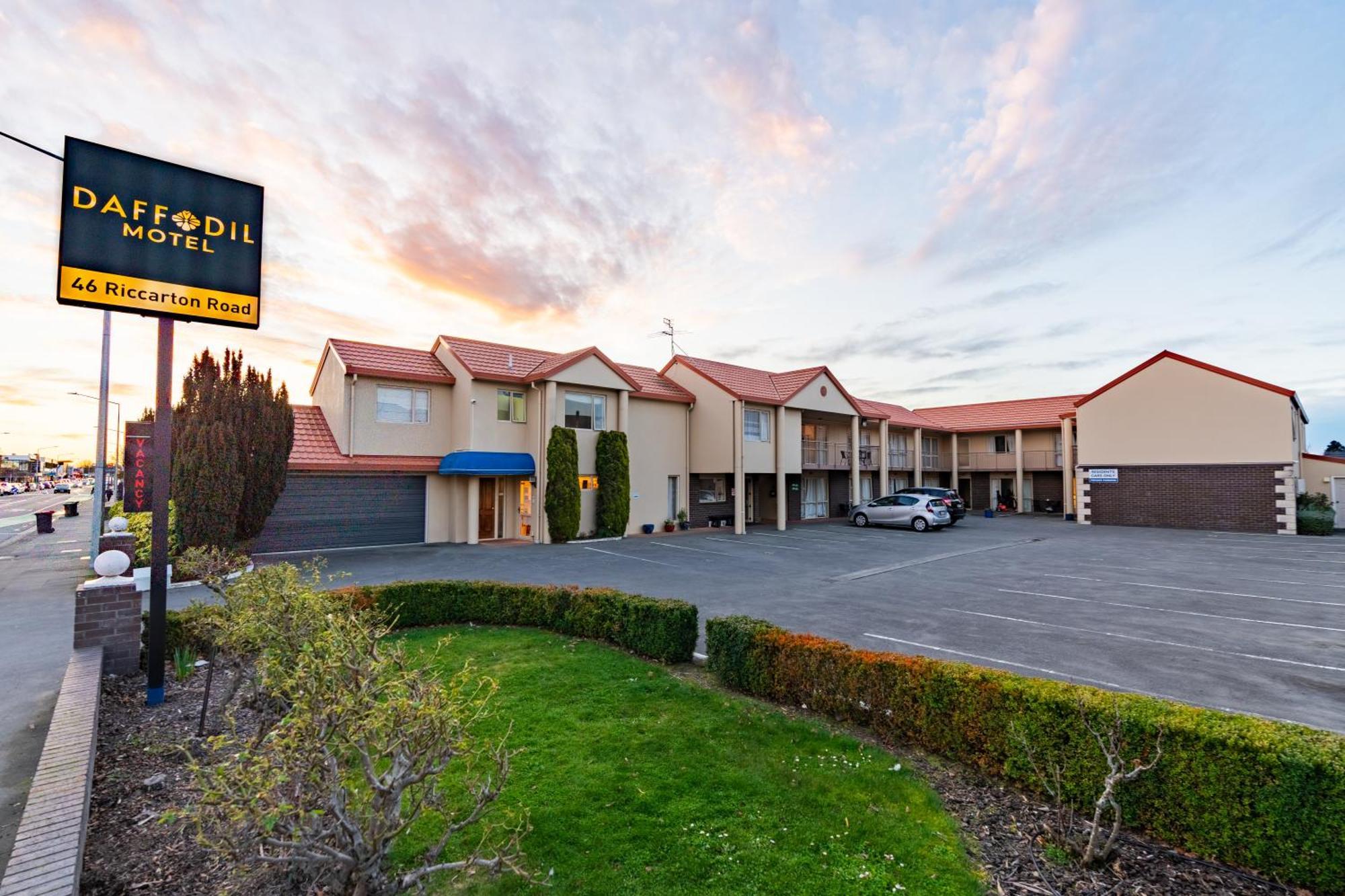 Daffodil Motel Christchurch Dış mekan fotoğraf
